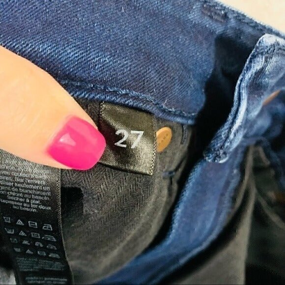 SPANX Five Pocket High Rise Skinny Jeans Size 27 - Picture 10 of 12